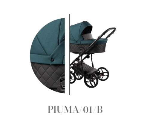 Baby Merc Piuma 01B Детская Коляска 2 в 1