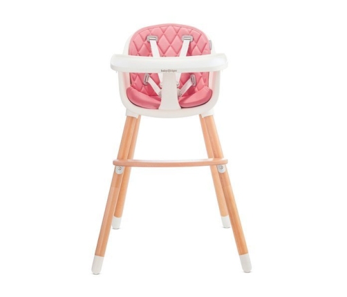 Baby Tiger Tini 2in1 Pink Barošanas Krēsls