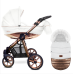 Babyactive Glossy White Rose Gold DS_06 Bērnu ratu guļammaiss Soma