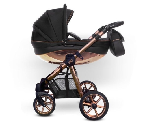 Babyactive Mommy Glossy Black/Rose Gold Детская Коляска 2 в 1