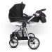 Babyactive Mommy Glossy Black/Silver Детская Коляска 2 в 1