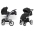 Babyactive Mommy Glossy Black/Silver Детская Коляска 2 в 1