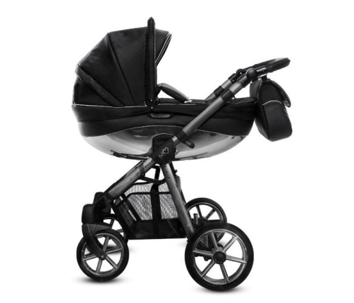 Babyactive Mommy Glossy Black/Space Gray Детская Коляска 2 в 1