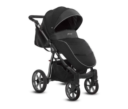 Babyactive Mommy Glossy Black/Space Gray Детская Коляска 2 в 1