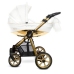 Babyactive Mommy Glossy White/Gold Bērnu Ratiņi 2in1