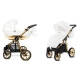 Babyactive Mommy Glossy White/Gold Детская Коляска 2 в 1