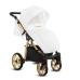 Babyactive Mommy Glossy White/Gold Bērnu Ratiņi 2in1