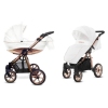 Babyactive Mommy Glossy White/Rose Gold Детская Коляска 2 в 1