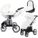 Babyactive Mommy Glossy White/Silver Детская Коляска 3 в 1