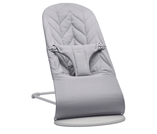 BabyBjorn LIGHT GREY PETAL QUILT 012124 Pārvalks šūpuļkrēsliņam