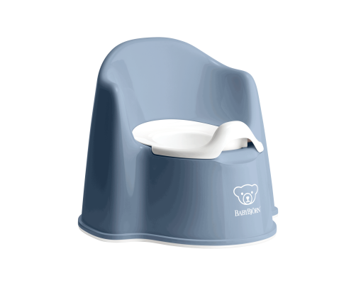 BABYBJORN POTTY CHAIR Детский горшок-стул Deep blue/ white 055269