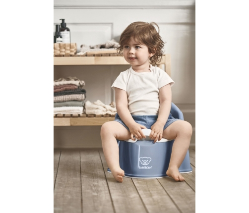 BABYBJORN POTTY CHAIR Детский горшок-стул Deep blue/ white 055269