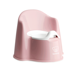 BABYBJORN POTTY CHAIR Bērnu podiņš-krēsls Powder pink/ white 055264