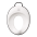 BABYBJORN Toilet Training Seat White/ black Накладка на унитаз 058028