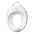 BABYBJORN Toilet Training Seat White/ grey Poda vāka mazinātājs 058025