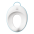 BABYBJORN Toilet Training Seat White/ turquoise Poda vāka mazinātājs 058013