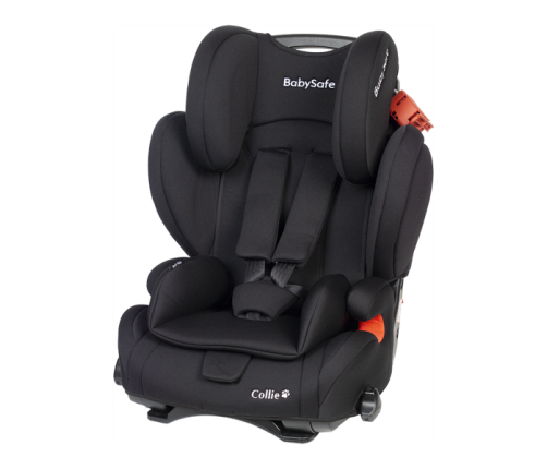 BabySafe Collie Black Bērnu Autokrēsls 9-36 kg