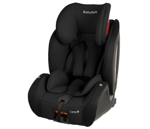 BabySafe Corso Black Bērnu Autokrēsls 9-36 kg