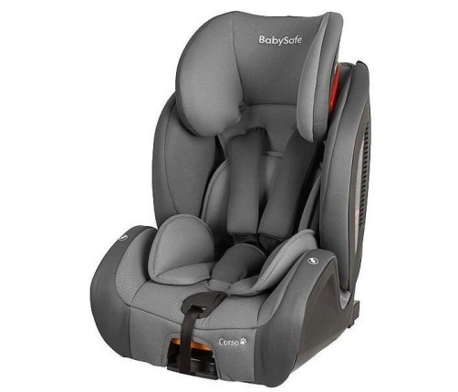 BabySafe Corso Grey Bērnu Autokrēsls 9-36 kg