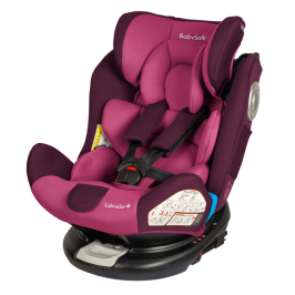 BabySafe Labrador Pink violet Bērnu Autokrēsls 0-36 kg
