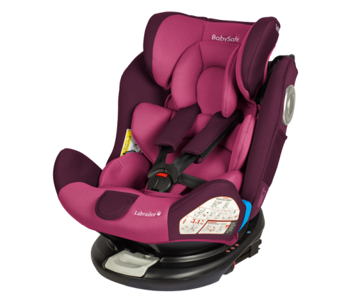 BabySafe Labrador Pink violet Детское автокресло 0-36 кг