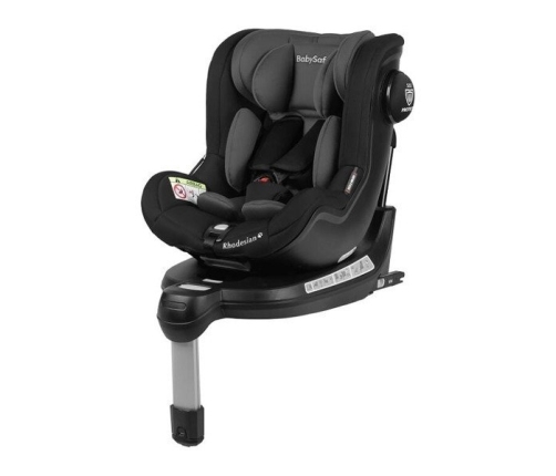 BabySafe Rhodesian Grey black Bērnu Autokrēsls 0-18 kg