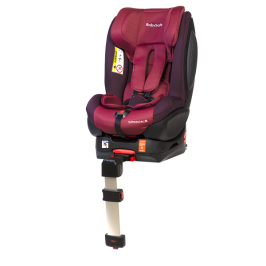 BabySafe Schnauzer Pink Violet + Base ISOFIX Bērnu Autokrēsls 0-18 kg