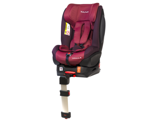 BabySafe Schnauzer Pink Violet + Base ISOFIX Bērnu Autokrēsls 0-18 kg