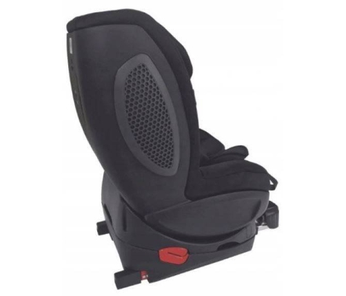 BabySafe Schnauzer Red Black + Base ISOFIX Bērnu Autokrēsls 0-18 kg