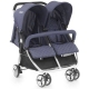 BabyStyle Oyster Twin Blue Коляска для двойняшек