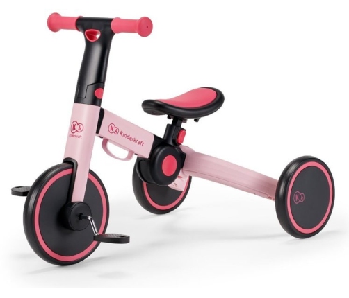 Беговел Kinderkraft 4TRIKE Candy Pink 3 в 1