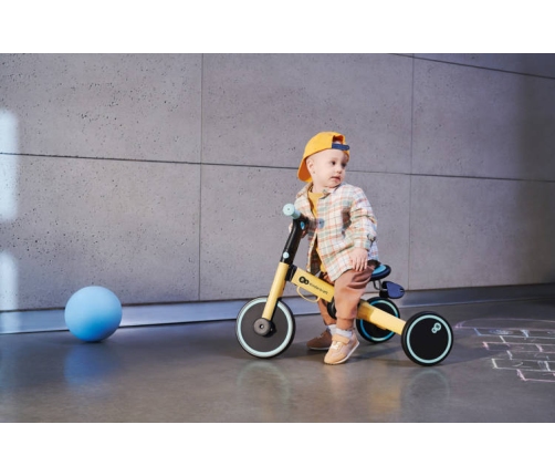 Беговел Kinderkraft 4TRIKE Sunflower Blue 3 в 1