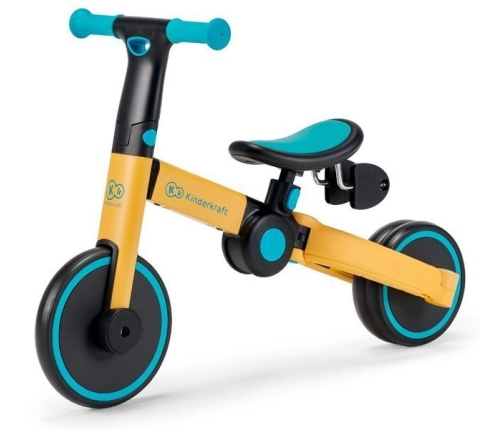 Беговел Kinderkraft 4TRIKE Yellow 3 в 1