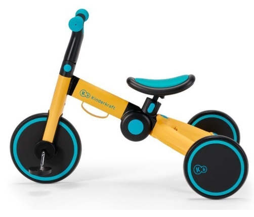 Беговел Kinderkraft 4TRIKE Yellow 3 в 1