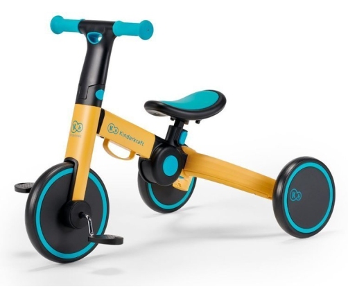 Беговел Kinderkraft 4TRIKE Yellow 3 в 1