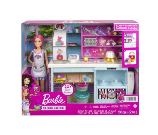 Barbie Bakery Playset maizes ceptuve HGB73