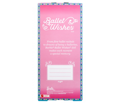 Barbie Ballet Wishes lelle HCB87