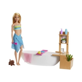 Barbie Bathtub Playset lelle ar vannu GJN32