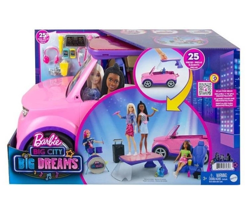 Barbie Big City Big Dreams Transforming Car Барби машина GYJ25