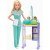 Barbie Career Doll Asst. Baby Doctor Kукла GKH23