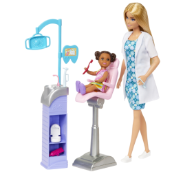 Barbie Career Doll Asst. Dentist Lelle GJC23