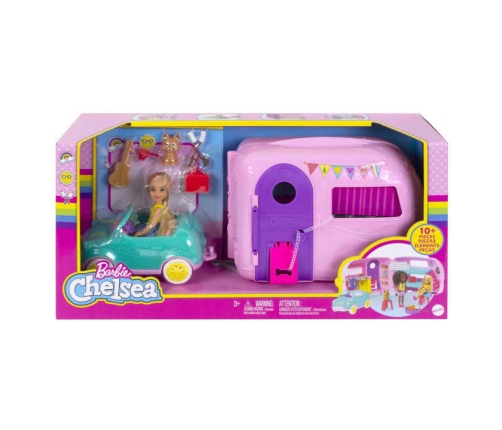 Barbie Club Chelsea Camper piknika furgons FXG90