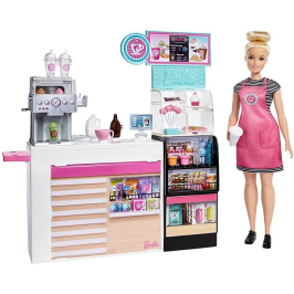 Barbie Coffee Shop Playset kafejnīca GMW03