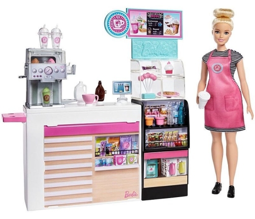 Barbie Coffee Shop Playset кофейня GMW03