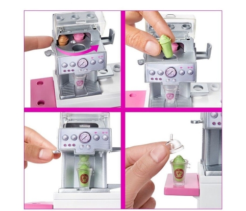 Barbie Coffee Shop Playset kafejnīca GMW03