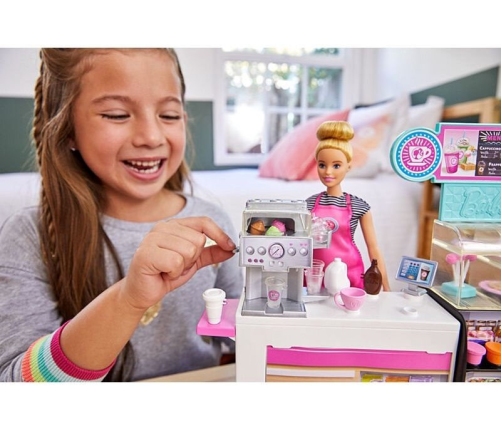 Barbie Coffee Shop Playset kafejnīca GMW03