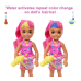 Barbie Color Reveal Chelsea Asst Neon Tie-Dye lelle HCC90