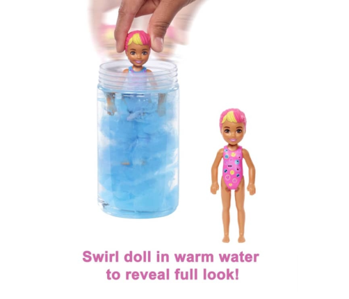 Barbie Color Reveal Chelsea Asst Neon Tie-Dye lelle HCC90