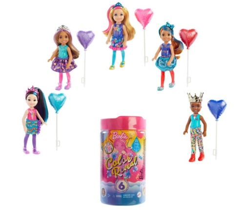 Barbie Color Reveal Chelsea Party Series lelle GTT26