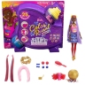 Barbie Color Reveal Hair Feature Playset кукла HBG38-1